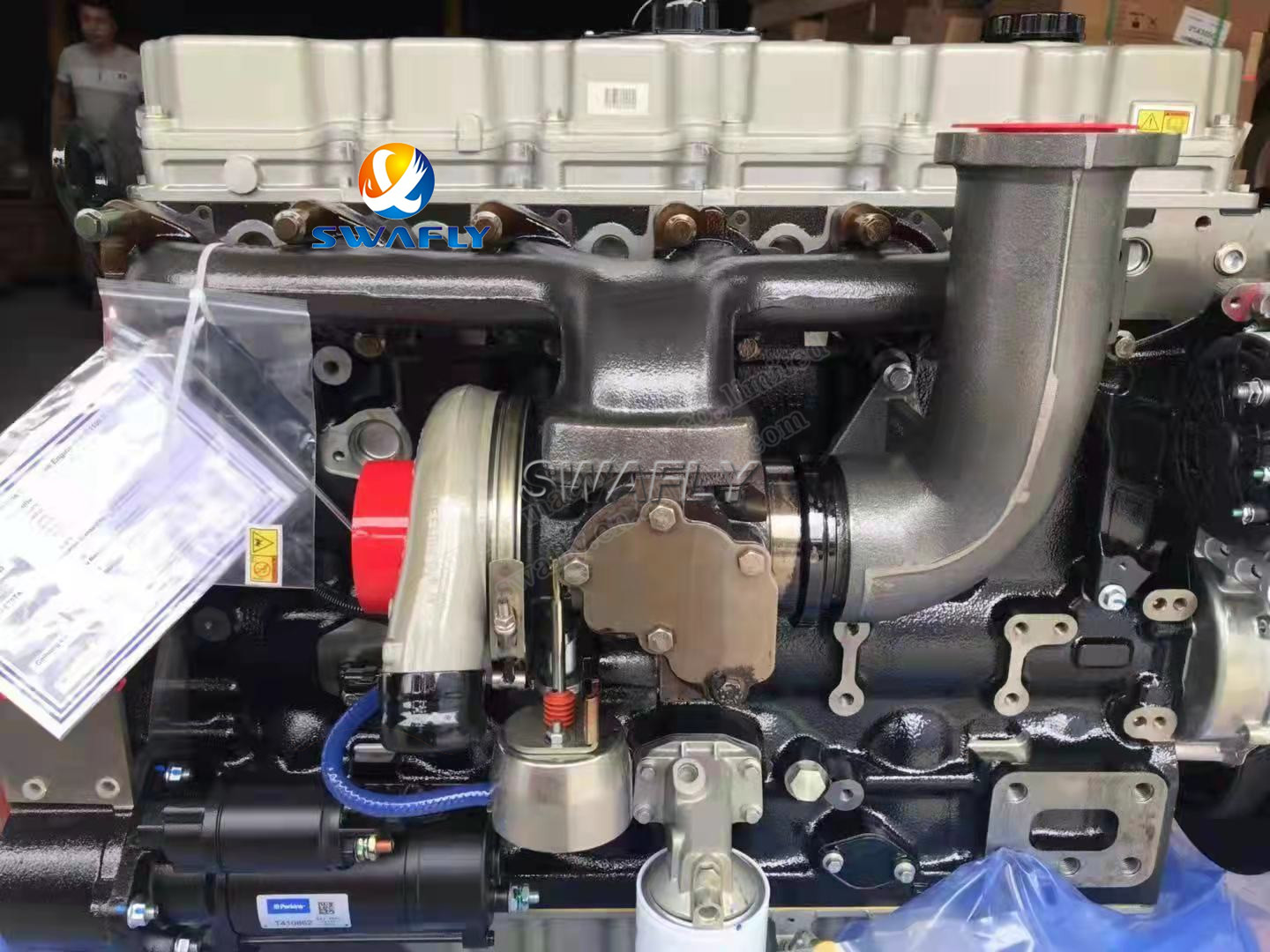 SWAFLY Motorlarının SWAFLY Ekskavatörlerde Uygulanması