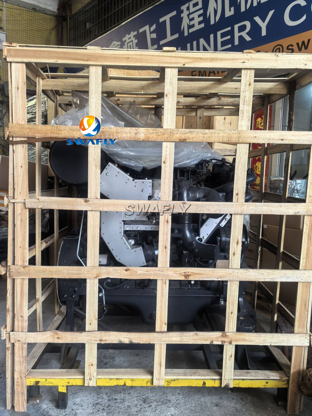 Yeni Arrivel: Orijinal Komatsu SAA6D140E-5 MOTOR-Ekskavatörlerinize güvenilirlikle güçlendirin!