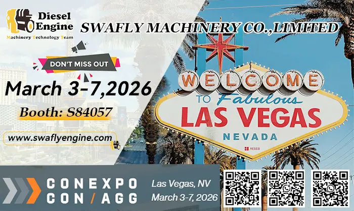 CONEXPO-CON/AGG 2026'da (Las Vegas) SWAFLY MACHINERY'ye Davet
