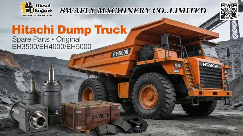 SWAFLY Machinery: Orijinal Hitachi Parçaları İçin Tercih Edeceğiniz Yol
