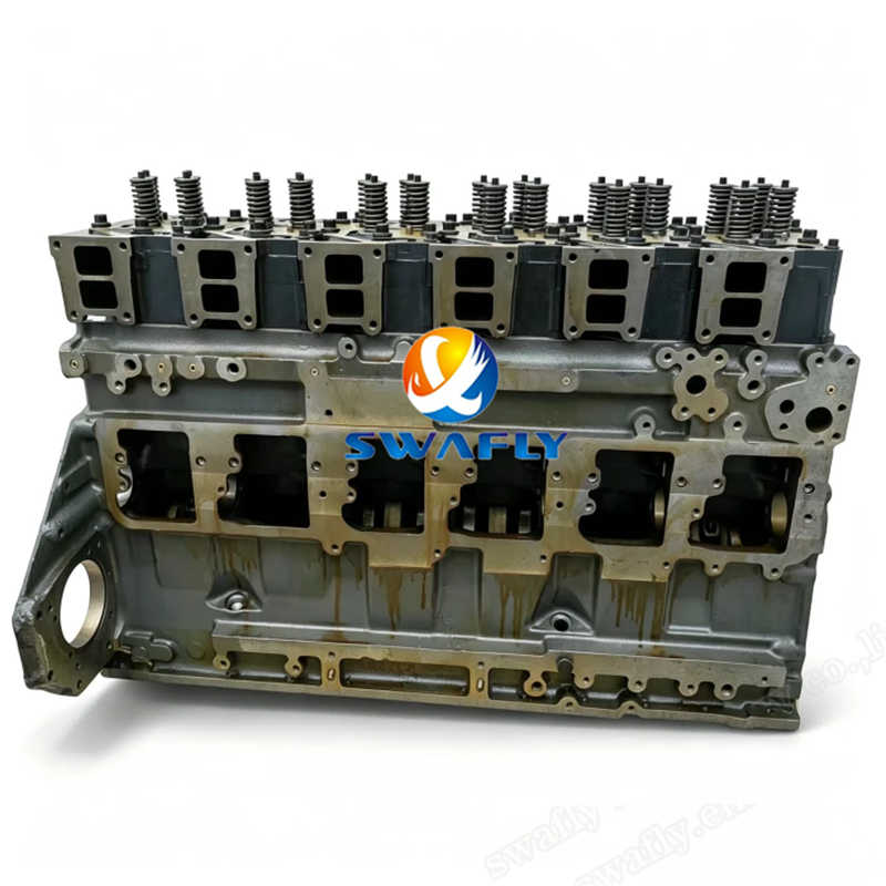 Yepyeni Komatsu SAA6D125E-2 PC400 PC450 Ekskavatör için Uzun Blok Motor Grubu