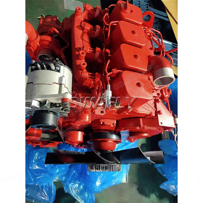 Guangzhou'dan DongFeng Cummins EQB140-20 Motor Montajı